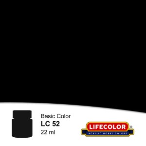 Lifecolor  NLC52 Gloss Black 22 ml