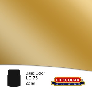 Lifecolor  NLC75 Gloss Gold 22 ml