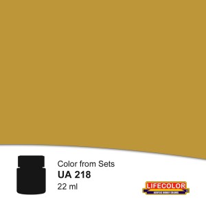 Lifecolor  NUA218 Giallo Sabbia Scuro 22 ml