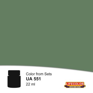 Lifecolor  NUA551 Grey Green 22 ml