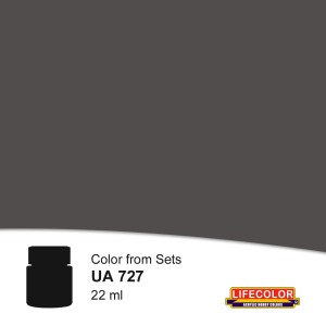 Lifecolor  NUA727 Gun Grey Reflection 22 ml