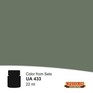 Lifecolor  NUA433 Helmet Dark Green 22 ml