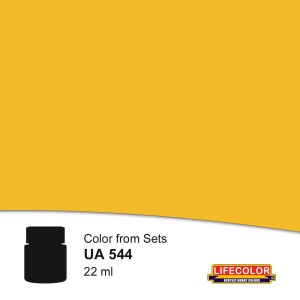 Lifecolor  NUA544 Keltainen Yellow 22 ml