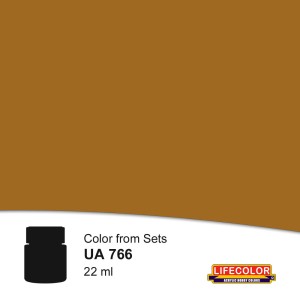 Lifecolor  NUA766 Leather Yellow-Ochre Tone 22 ml