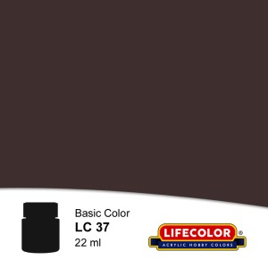 Lifecolor  NLC37 Matt Burnt Umber 22 ml