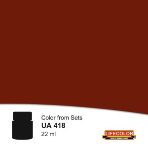 Lifecolor  NUA418 Marrone Telo Mimetico Camouflage Brown Sheet 22 ml