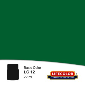 Lifecolor  NLC12 Matt Dark Green 22 ml