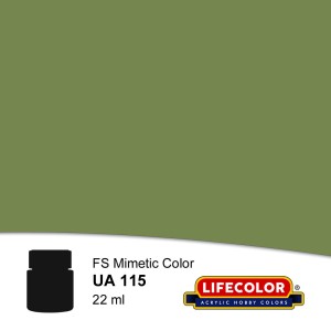 Lifecolor  NUA115 Mimetic Green 1 22 ml