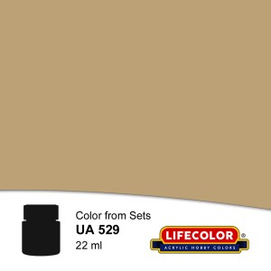 Lifecolor  NUA529 Nocciola Chiaro 4 Var. 22 ml