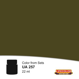 Lifecolor  NUA257 Olive Drab Deep Shade 22 ml