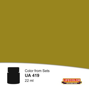 Lifecolor  NUA419 Olive Drab Light Mustard 22 ml