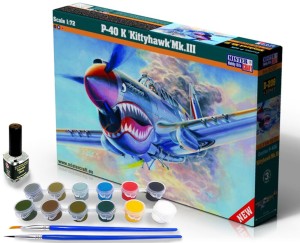 Mistercraft 1:72 SD-220 P-40 K Kittyhawk Mk.III  START SET