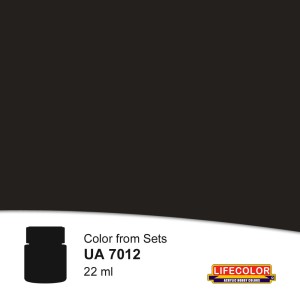 Lifecolor  NUA7012 Poison Black 22 ml