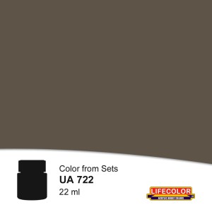 Lifecolor  NUA722 Roof Dirt 22 ml