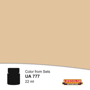 Lifecolor  NUA777 Rough Light Brown 22 ml