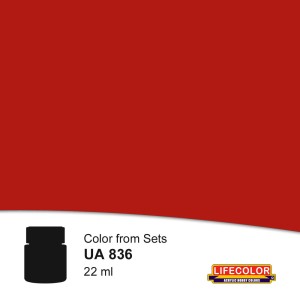 Lifecolor  NUA836 Rosso Fegato Chiaro 22 ml