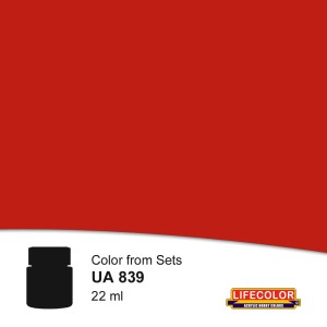 Lifecolor  NUA839 Rosso Fuoco 22 ml