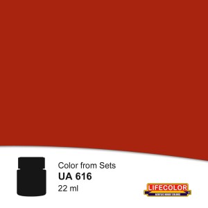 Lifecolor  NUA616 Rosso Mattone 22 ml