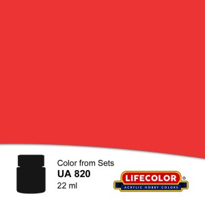 Lifecolor  NUA820 Signal Red 22 ml