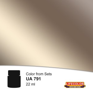 Lifecolor  NUA791 Spent Shell Burned Brass 22 ml