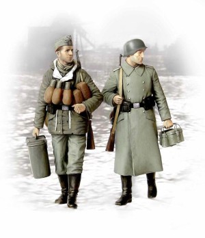 Master Box Ltd. 1:35 3553 Supplies! german soldiers 2 figs