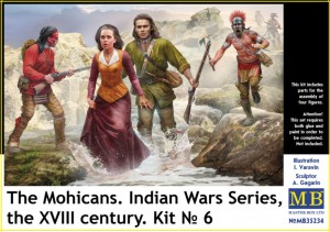 Master Box Ltd. 1:35 35234 The Mohicans. Indian Wars Series, the XVIII century. Kit ? 6