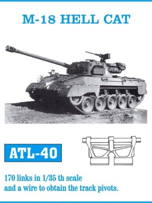 Friulmodel 1:35 ATL-040 Tracks for M-18 Hellcat