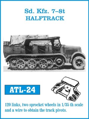 Friulmodel 1:35 ATL-024 Tracks for SdKfz. 7