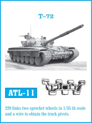 Friulmodel 1:35 ATL-011 Tracks for T 72