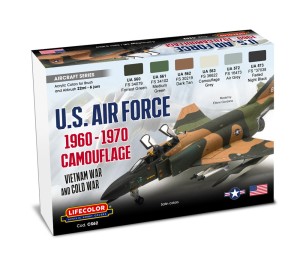 Lifecolor  CS62 US Air Force 1960-1970 Camouflage 6 x 22 ml