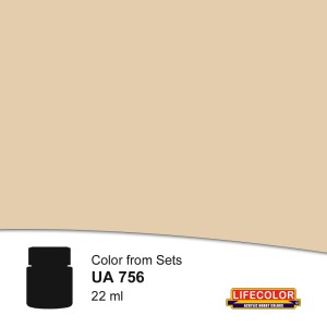 Lifecolor  NUA756 Weathered Hemp 22 ml