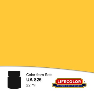 Lifecolor  NUA826 Warning Panel Yellow Early 22 ml