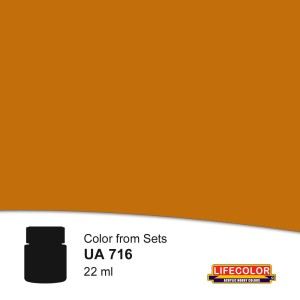 Lifecolor  NUA716 Wood Warm Dark Shade2 22 ml