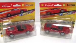 Modellauto 1:38 Konvolut 2 Ferrari Hot-Wheels Shell-Sammel OVP (2499h)