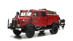 Modellauto 1/72 Atlas LKW Horch H3A Feuerwehr (53/88)