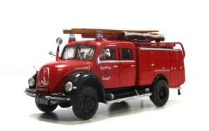 Modellauto 1/72 Atlas LKW Magirus LF FW Solingen (45/05)