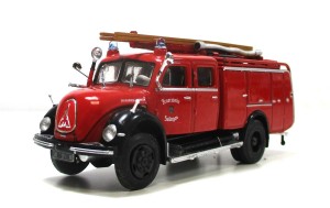 Modellauto 1/72 Atlas LKW Magirus Mercur GW FW Solingen (44/34)