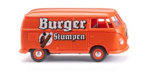 Wiking H0 1/87 078818 VW T1 (Typ 2) Kastenwagen "Burger Stumpen" - NEU