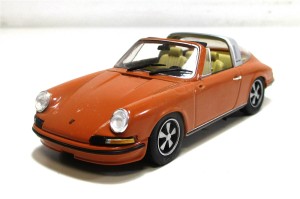 Atlas/Spark Modellauto 1:43 Porsche 911 Targa 1973 ohne OVP (130-04) 