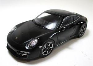 Atlas/Spark Modellauto 1:43 Porsche 911 RS 3.0 schwarz ohne OVP (129-04) 