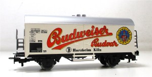 Märklin H0 4422 Bierwagen Budweiser Harzheim Köln DB ohne OVP (2020h)