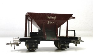 Märklin H0 367 Talbot Schotterwagen aus Guss/Metall ohne OVP (1644h)