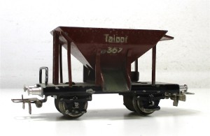 Märklin H0 367 Talbot Schotterwagen aus Guss/Metall ohne OVP (1645h)