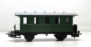 Märklin Primex H0 4107 Personenwagen grün ohne OVP (1684h)