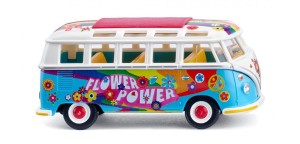 Wiking H0 1/87 079744 VW T1 Sambabus "Flower Power" - NEU