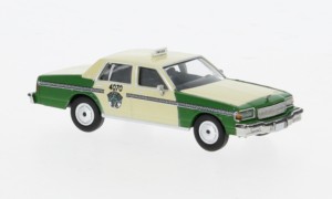 Brekina, Chevrolet Caprice, 1987, Chicago Cab, 1:87