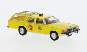 Brekina, Ford LTD Station Wagon, 1979, Big Apple Cab, 1:87