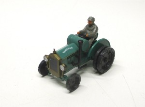 Wiking H0 1/87 Traktor mit Fahrer Hanomag Modell o. OVP 