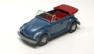 Wiking H0 1/87 VW Käfer 1200 Cabriolet PKW-Modell o. OVP 