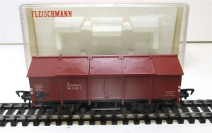 Spur H0 Fleischmann 5210 Klappdeckelwagen DB OVP (881H)